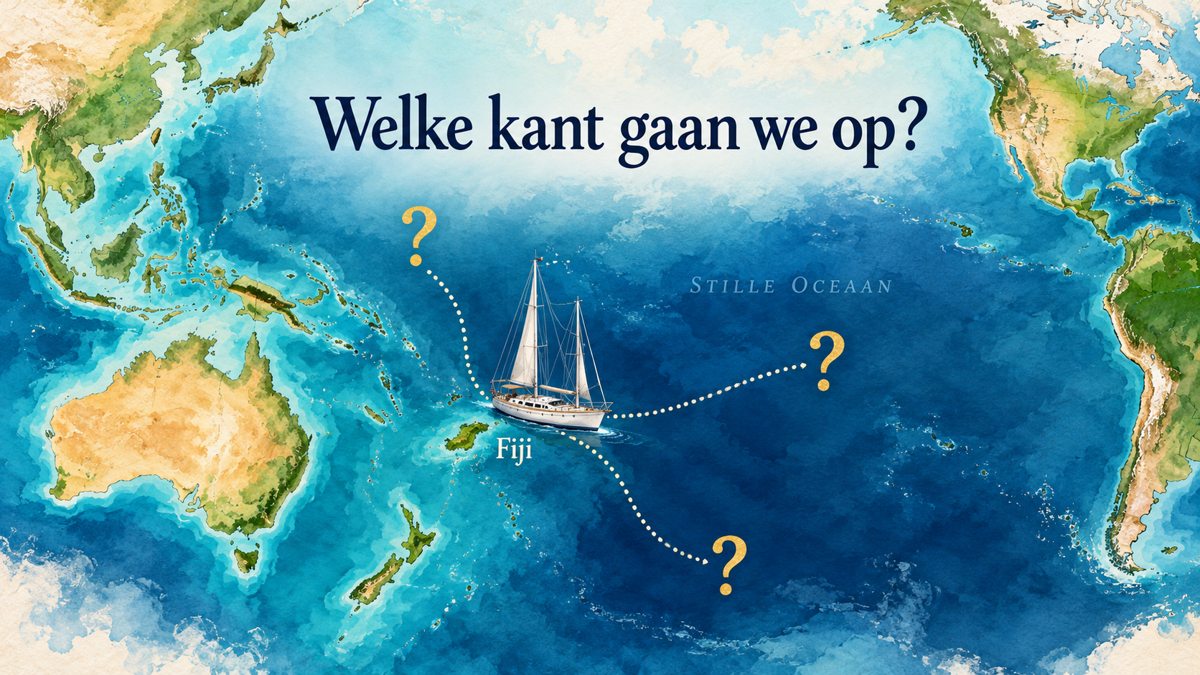 Welke kant varen we op?